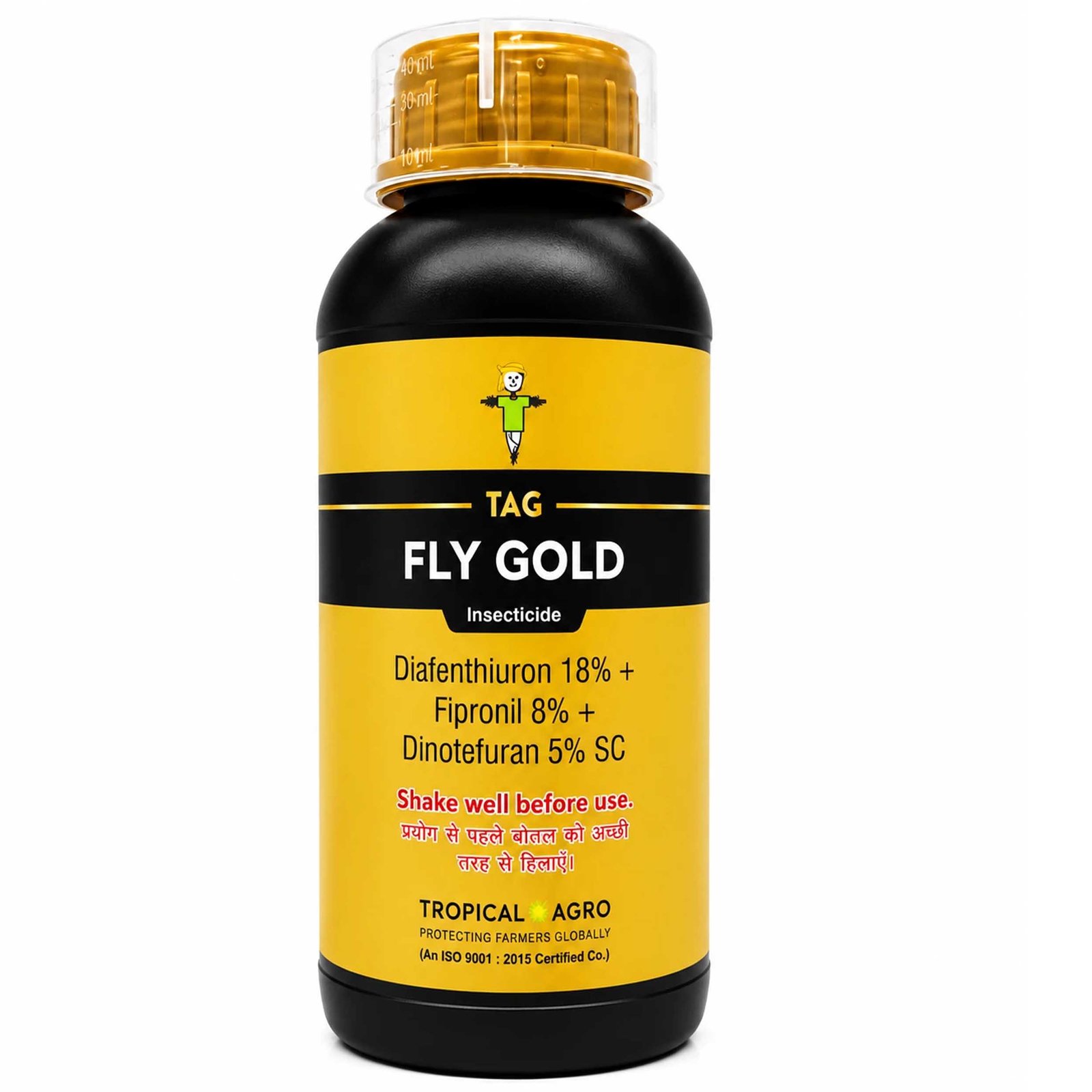 TAG FLY GOLD TROPICAL AGRO (Diafenthiuron 18% + Fipronil 8% + Dinotefuran 5% SC )
