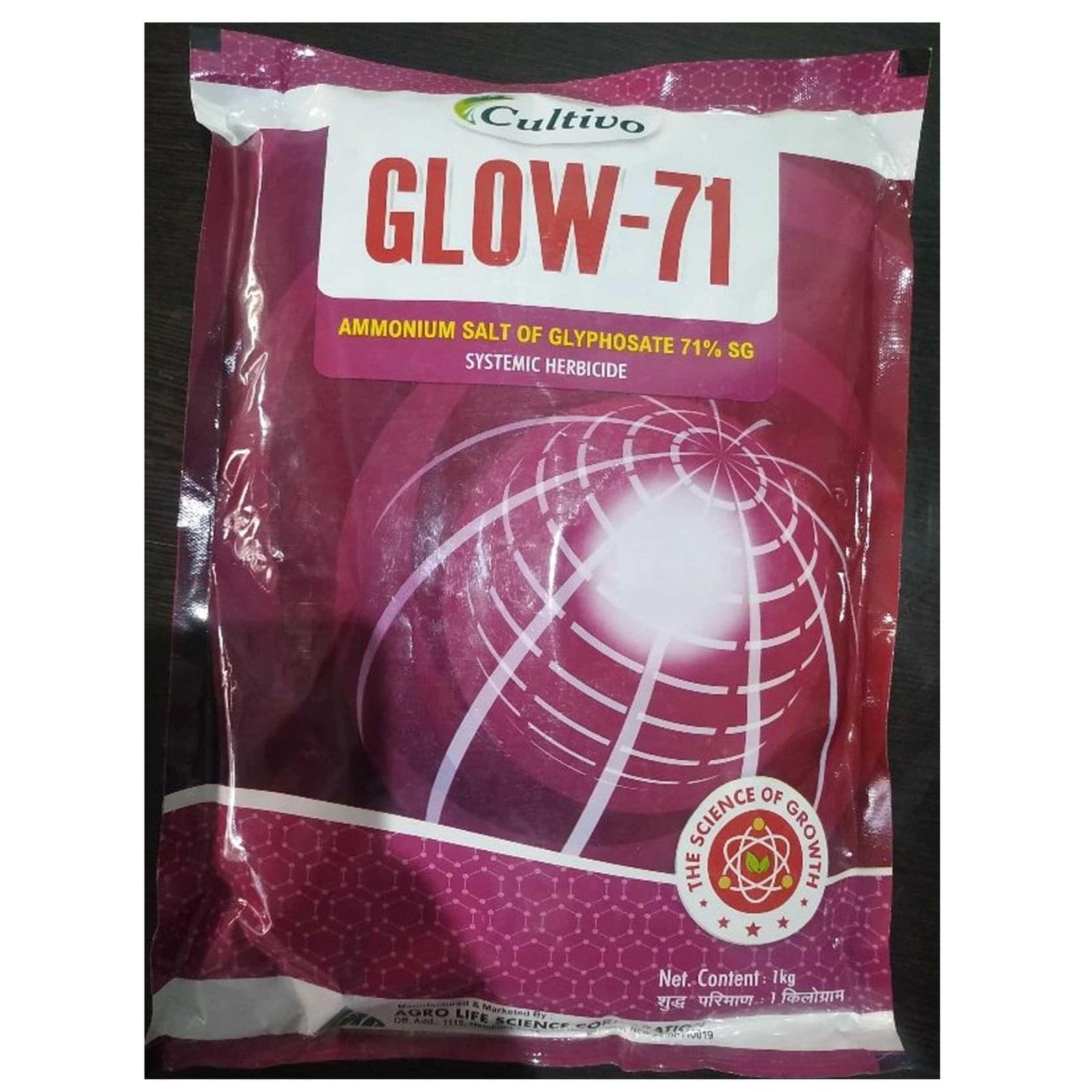 Glow-71 Herbicide (Glyphosate 71% SG) Agro Life