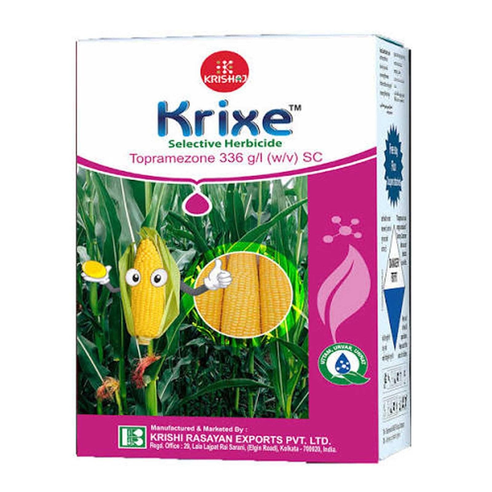 Krixe (Topramezone 336 g/L SC + Atrazine 50% WP ( krishi Rasayan Exports pvt ltd )