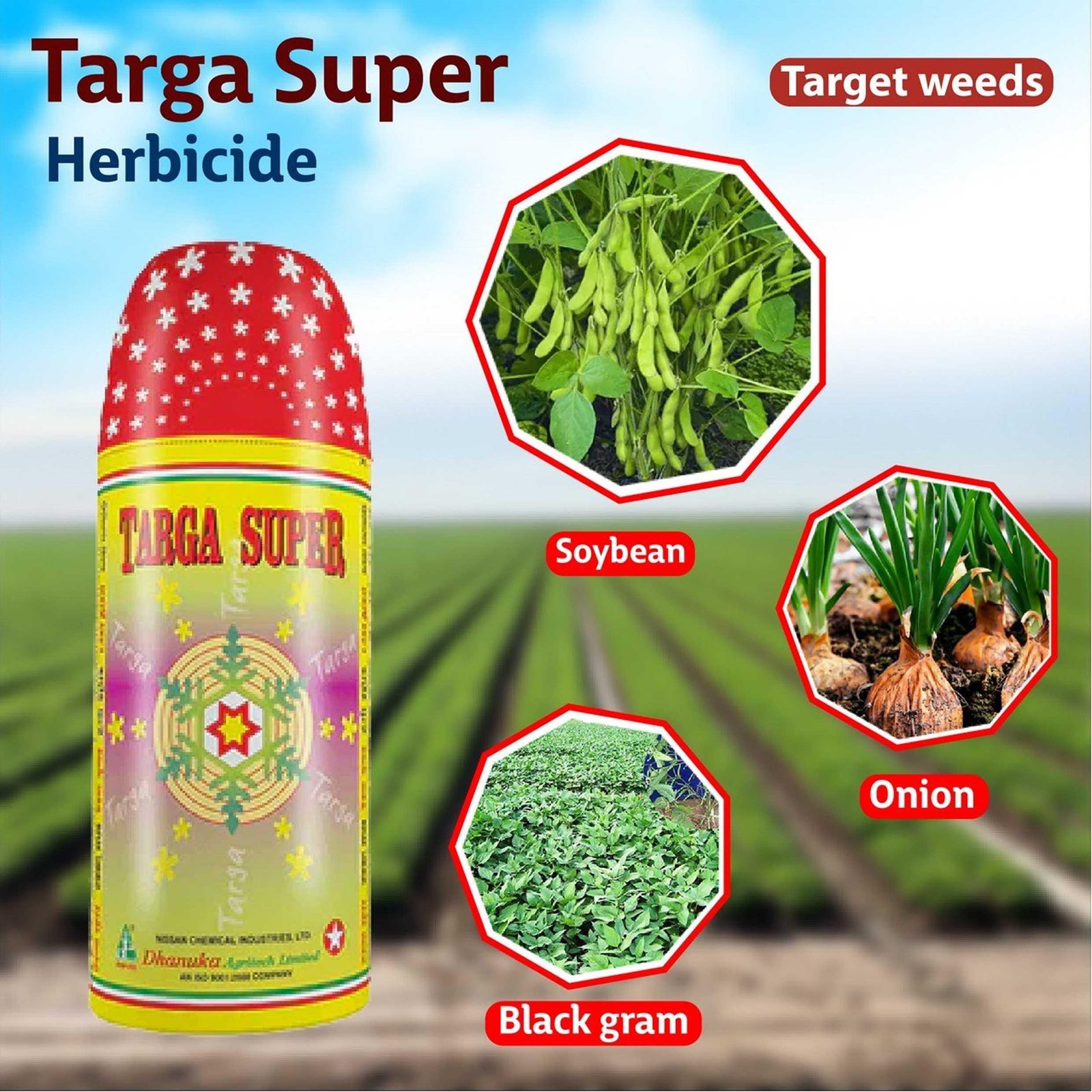 Dhanuka Targa Super (Quizalofop Ethyl 5% EC) - Image 2